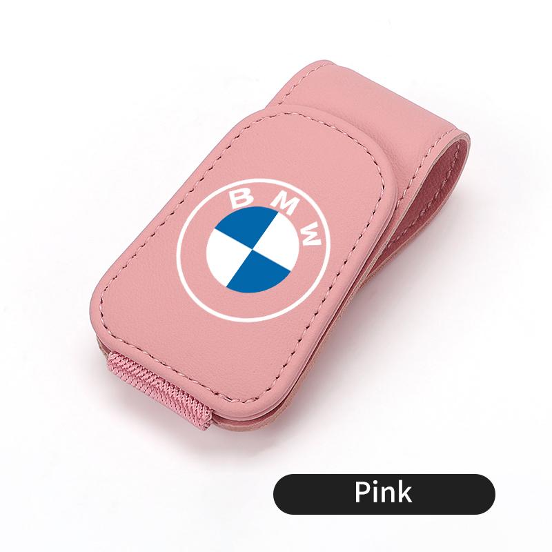 BBJT8 Magnetic Car Glasses Holder Sunshade Platep Card Ticket Clip For BMW G30 G20 M3 M5 E91 E92 E93 E36 E70 X3 X4 X5 X1 E39 F30