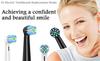 Сменные насадки IO для электрических зубных щеток Oral-B серии iO 2-10 (3 черных + 3 белых)