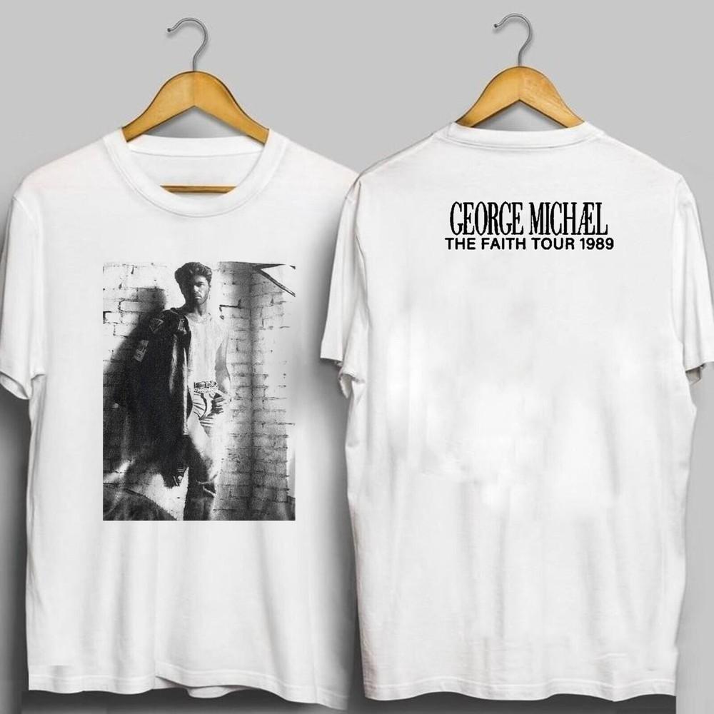 Винтажная футболка GEORGE MICHAEL Подарок для фанатов Мужская S235XL BL1.56 Бесплатная доставка Унисекс