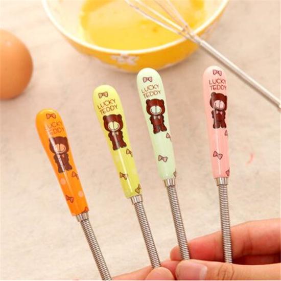 Взбивалка для яиц из нержавеющей стали с керамической ручкой, венчик для взбивания яиц, миксер, инструменты для приготовления яиц, кухонный блендер