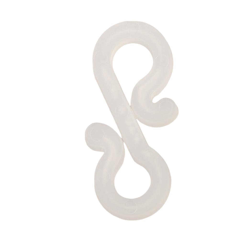 150 шт. S-образные крючки Держатели для светодиодных световых клипс Для дома Елки Погодные клипсы-крючки Клипсы для рождественских огней Наружное хранение