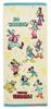Marushin Disney Микки Маус Лицо 34 x Вода Продукт 2005093700 Полотенце, 80см, Друзья, 100% Хлопок, Номер