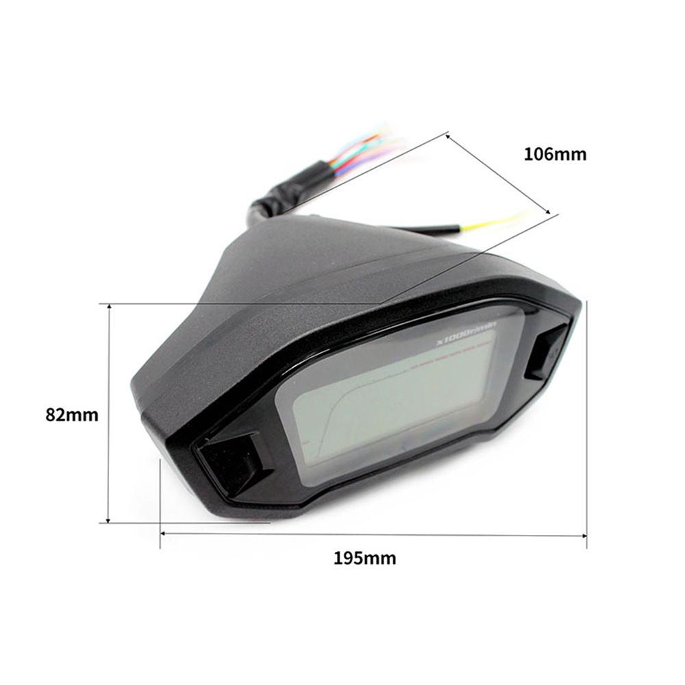 For Honda Grom 125 MSX MSX125 Grom125 Motorcycle Speedometer LCD Digital Dash DashBoard Indicator Tachometer Odometer Meter Part