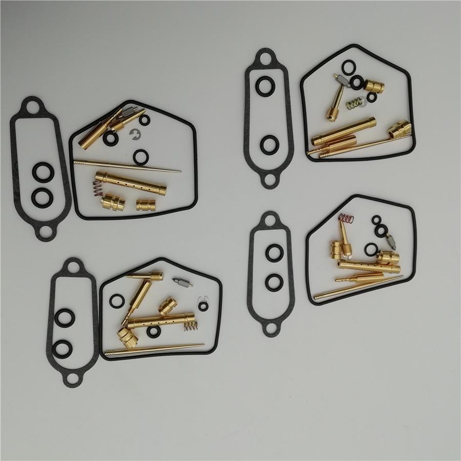 4 Set Carburetor Rebuild Kits For Honda CB400F Super Sport 1975-1977 Carb Repair