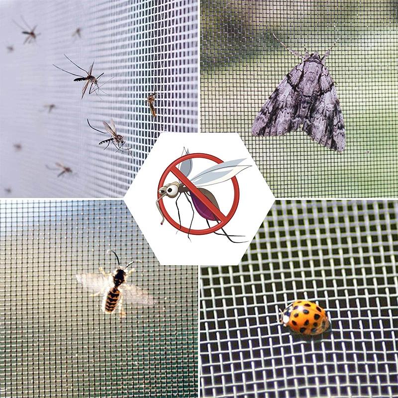 Новая магнитная сетка для двери, противомоскитная сетка, сетка от насекомых, автоматическое закрытие, простая установка, сетка для двери, сетка для окна, занавеска