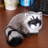 Модель животного Енот Фигурка Образовательная Симуляция 3D Енот Симуляция Модель Енота Фотореквизит