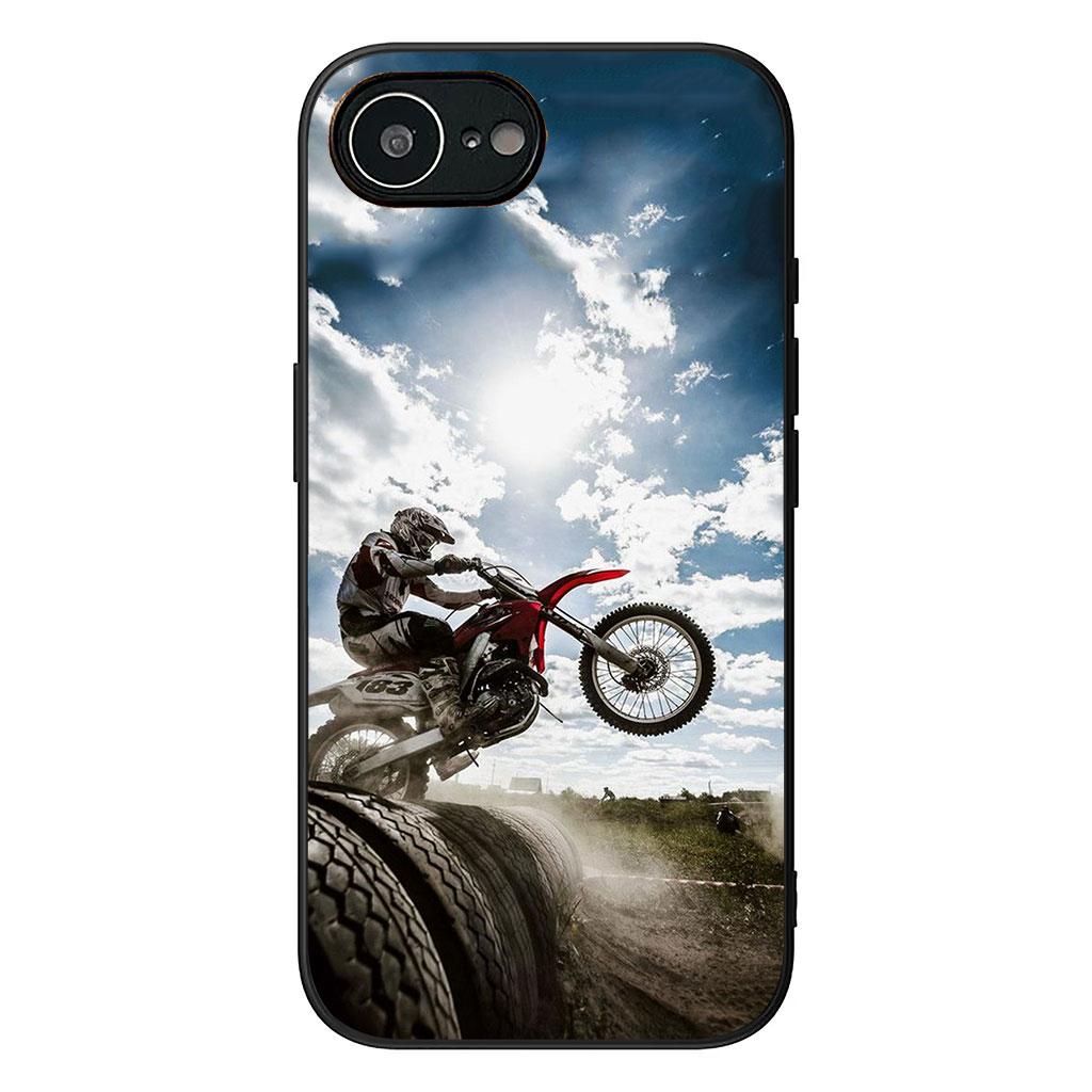 Чехол для мобильного телефона Moto Cross Motorcycle Sports для Motorola Moto G86 G57 G67 G54 G24 G15 Power G13 G14 G34 G35 G45 G53 G55 G64 G75 G72