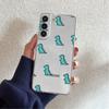 Прозрачный чехол с изображением маленького динозавра для Samsung Galaxy S22 S20 FE S21 S10 S9 Plus Note 20 Ultra 10 Lite, мягкий чехол для телефона
