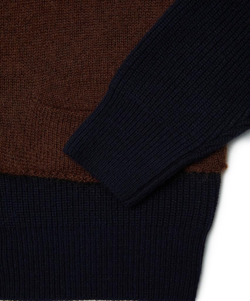 MMIC Overlap Cardigan (Navy)