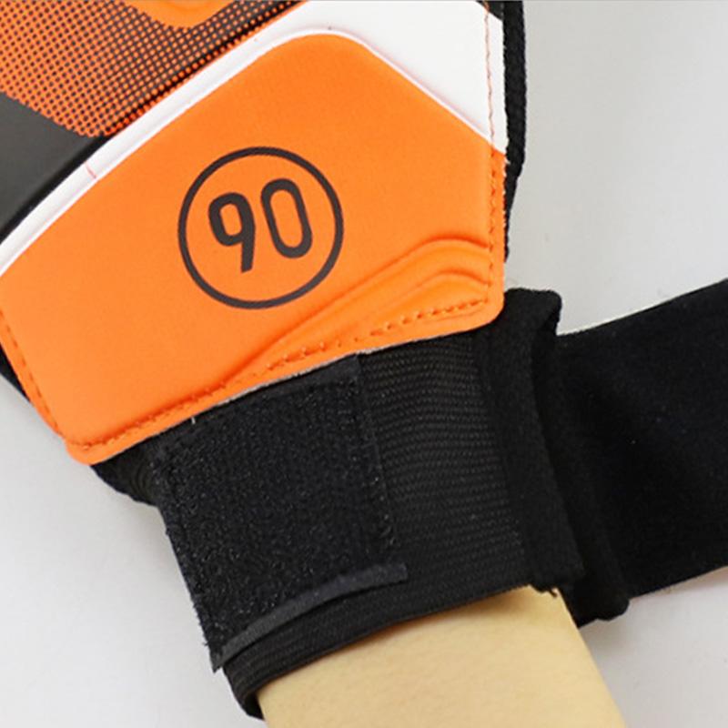Anti-Slip Goalkeeper Gloves Latex Children's Football Gloves Latex Children's Finger Protection Goal Thickened Goalkeeper Gloves Waterproof Breathable