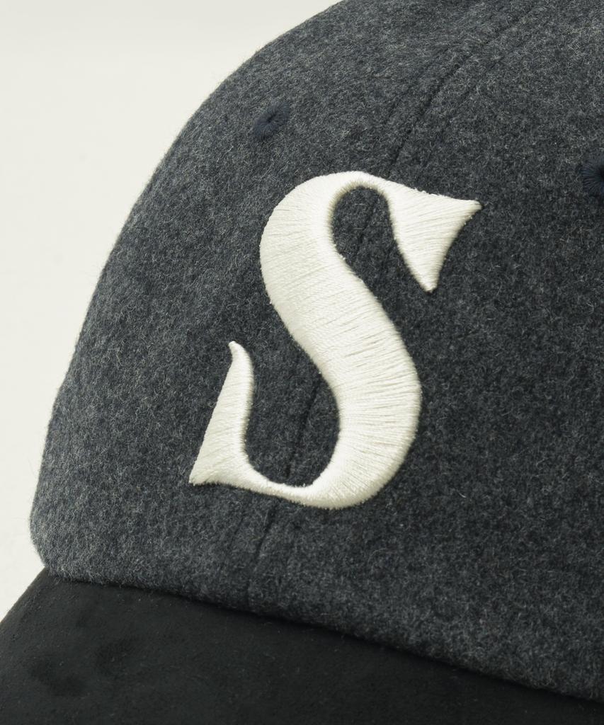 Кепка-бейсболка Seteo Wool Fox Suede Повседневная Черная