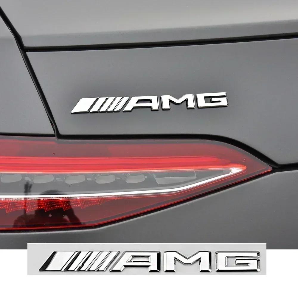 3D ABS Наклейка-буквы на задний багажник автомобиля Для Mercedes Benz AMG A B C E G CLA C63 C63S E53 GT SLK W176 W205 W177 C260L