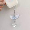 Cute Blue Angel Pendant Chain Accessory Customized Hangings Pendant Decoration for Mobile Phone Key Phone Lanyard Chain