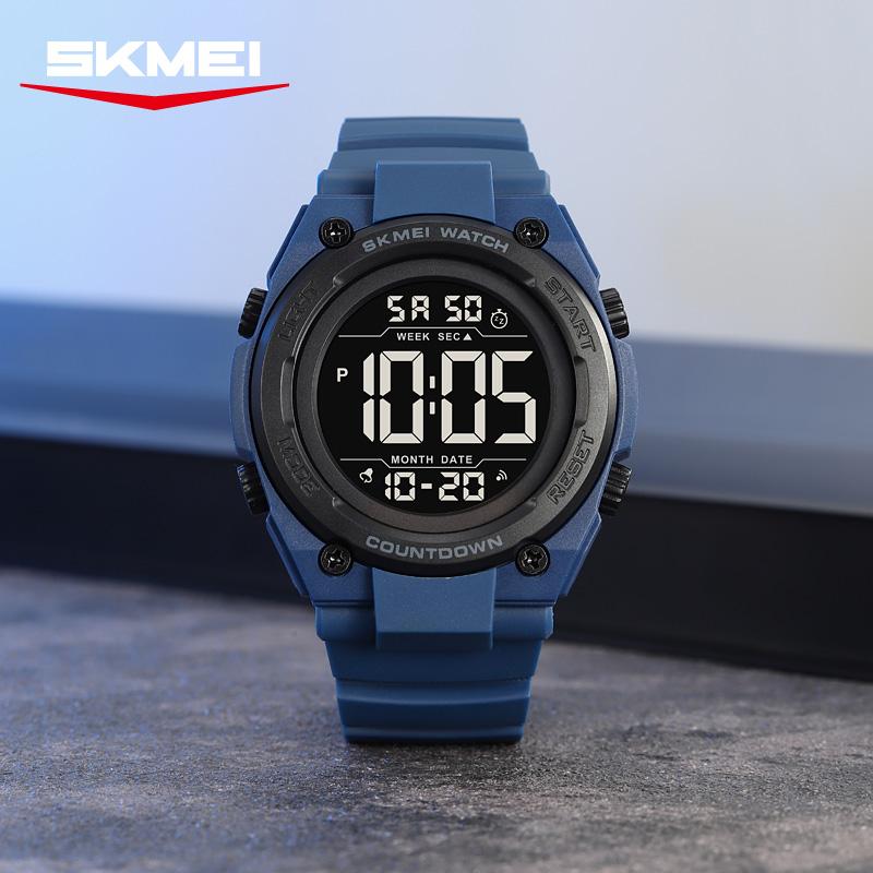 SKMEI 2713 мужские часы Новая мода Спортивные Цифровые Электронные Часы Хронограф Водонепроницаемые Многофункциональные Мужские Часы