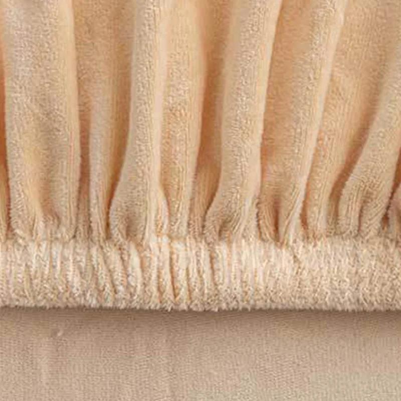 Игровое кресло Эластичный чехол на сиденье Бархатный Защитный чехол от грязи для офисного кресла Стрейч Чехол для кресла Компьютерное кресло Киберспортивное кресло