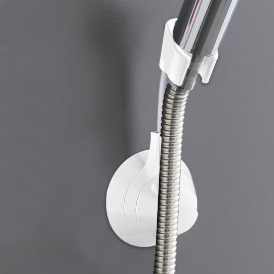 Регулируемый держатель для душевой лейки, присоска, без сверления, универсальная регулировка угла, вращение на 360 градусов, крепление для душевой лейки