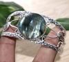 Huge Fiery Labradorite 925 Silver Plated Bangle 6.5" Most Loved Gift Trendy y0b10