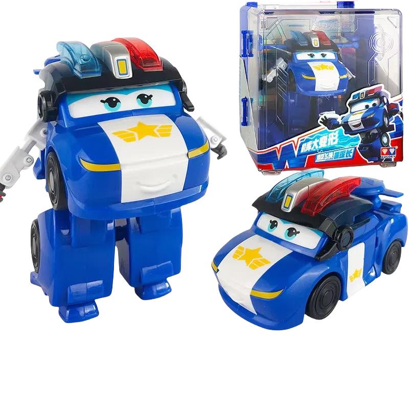 Special Offer New Hot Super Wings Large Transformation Anime Flat Robot Action Figure Toy for Children for Transformers