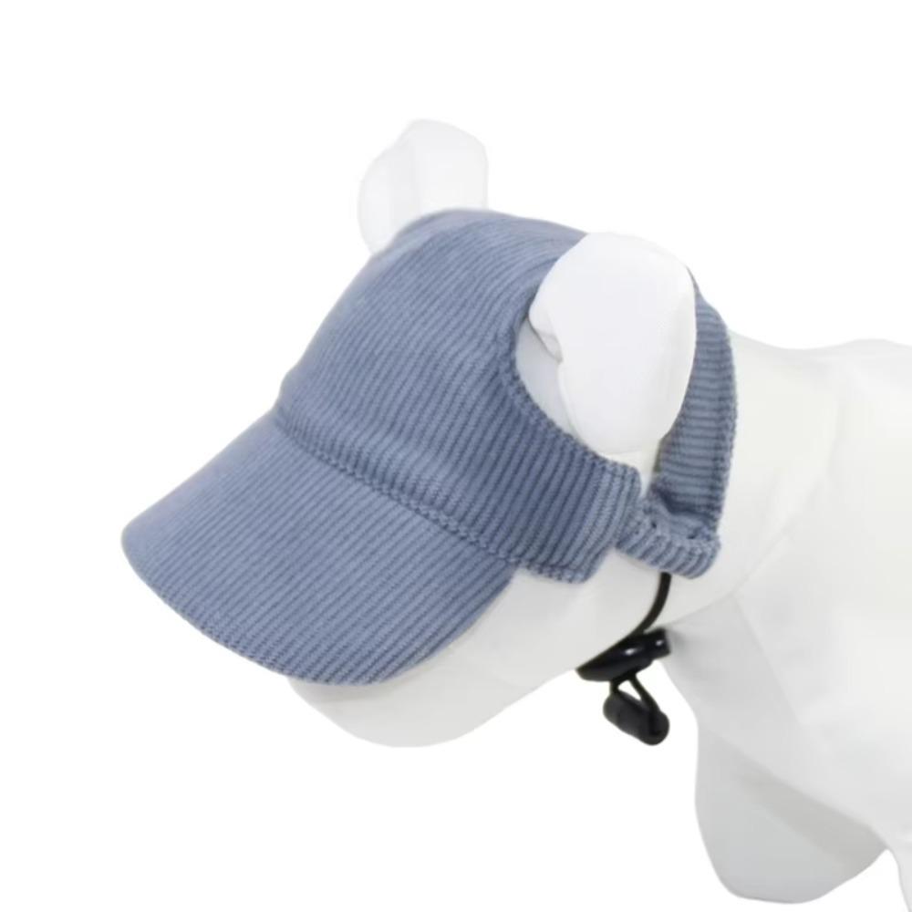 Adjustable Pet Dog Sunhat Stretch Chin Rope Dog Visor Hat Household Pet Baseball Cap  Outdoor