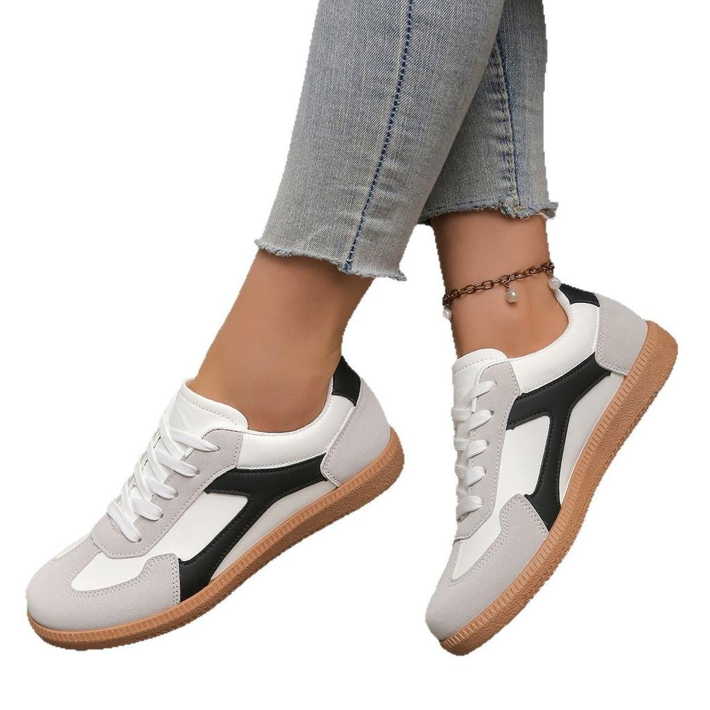 Кроссовки в стиле ретро, женские, весенние и осенние модели, легкие и простые, 2025, новые женские туфли, повседневные, универсальные, спортивные, трендовые, для сноуборда