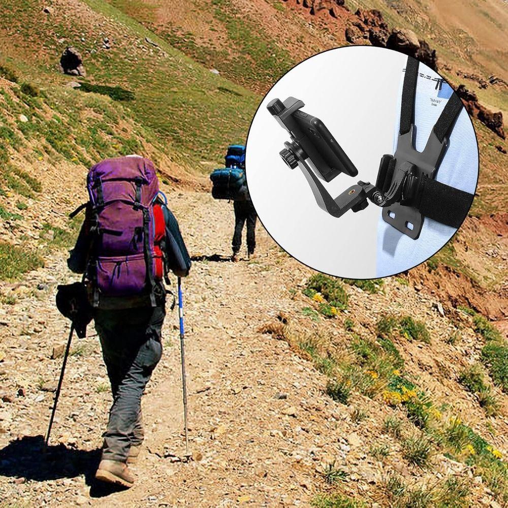 Strong Stability Chest Strap Fixation Bracket Mobile Phone Chest Strap Mount Sport Camera