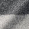 MUJI Шерстяное двустороннее одеяло угольно-серого цвета 80 x 130 см 83437589