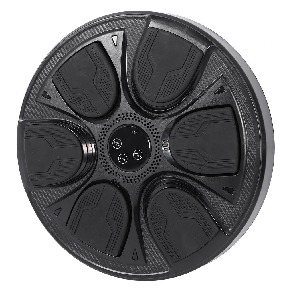 Музыкальный боксерский тренажер с 1 парой перчаток, регулируемые режимы тренировок, электронная боксерская настенная мишень