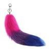 Faux Furs Foxes Tail Keychain Cosplays Toy Handbag Accessorie Bag Keyring Hook Pendant Charm Furs Car Keychain Gifts