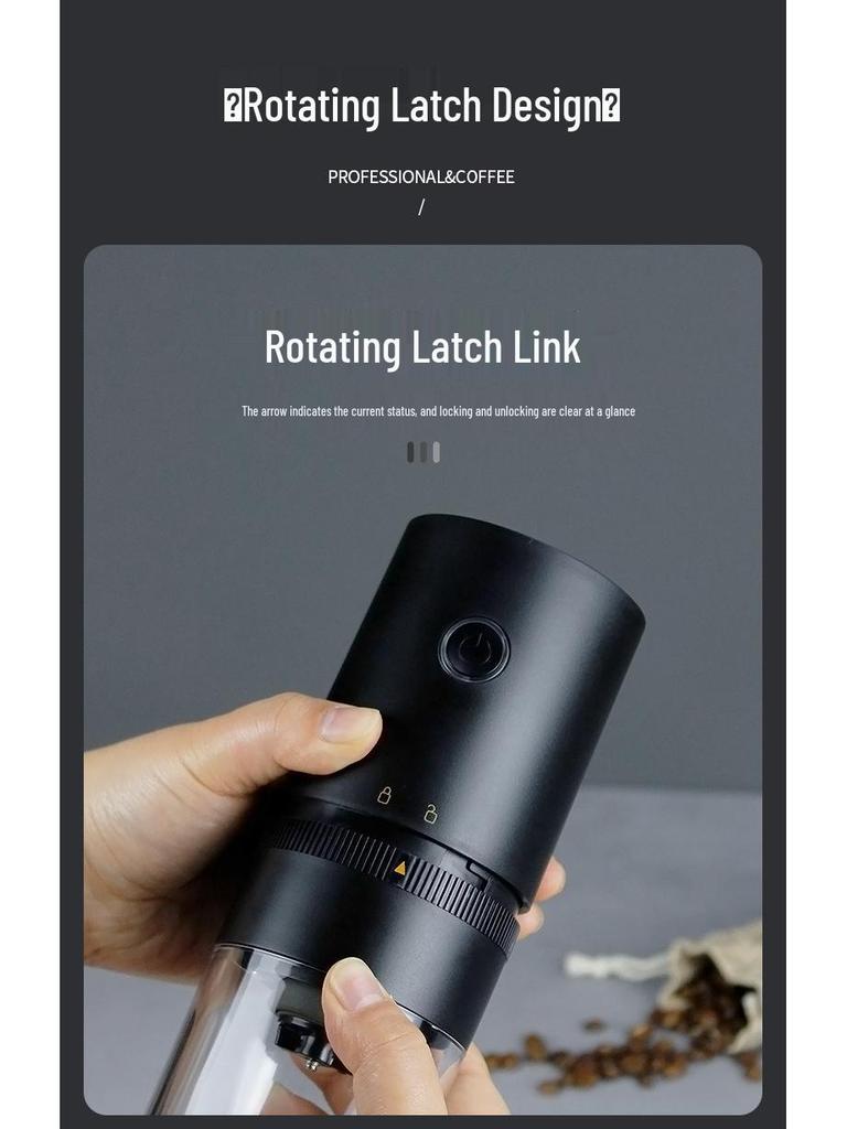 USB Rechargeable Portable Electric Coffee Grinder