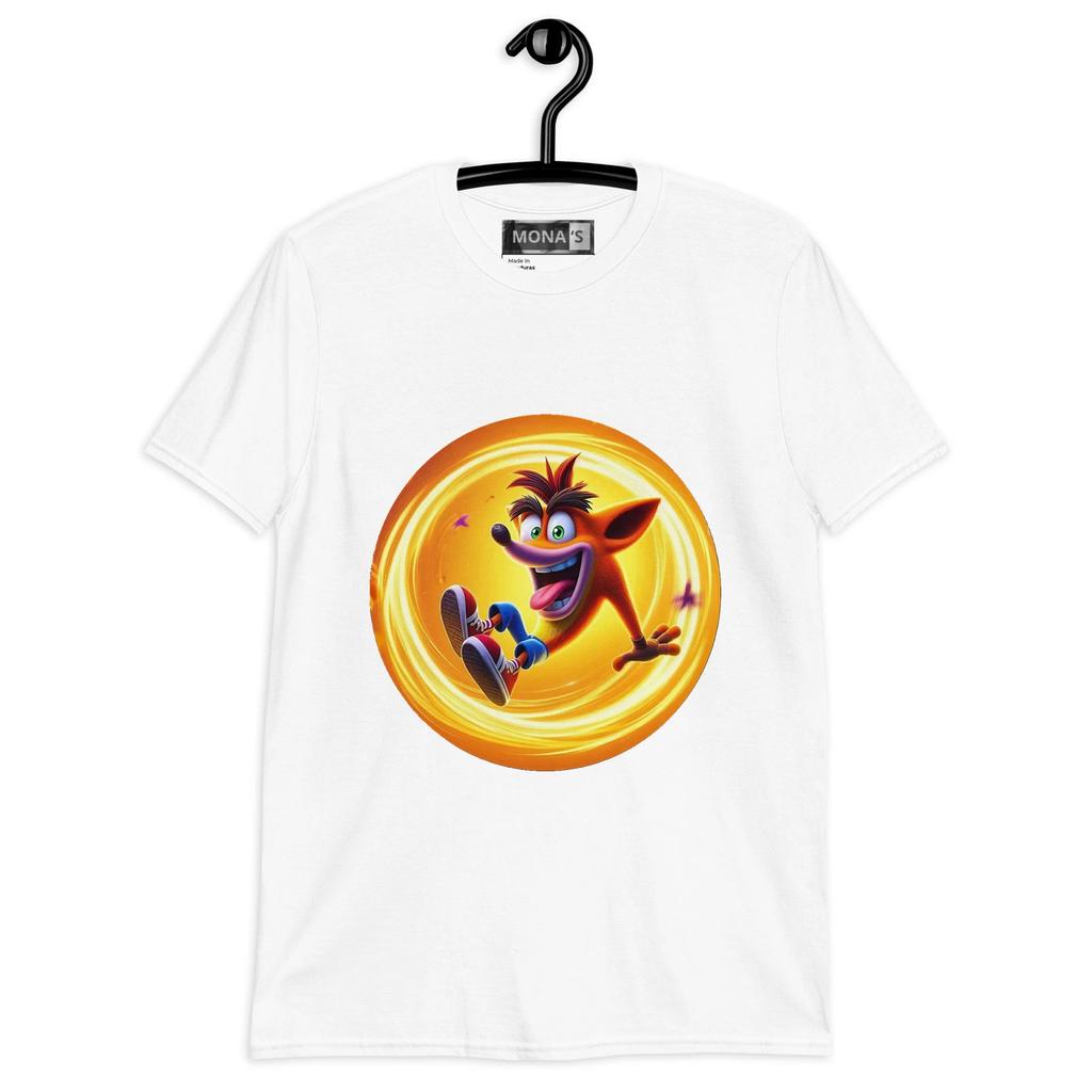 Short-Sleeve Unisex T-Shirt Crash Bandicoot