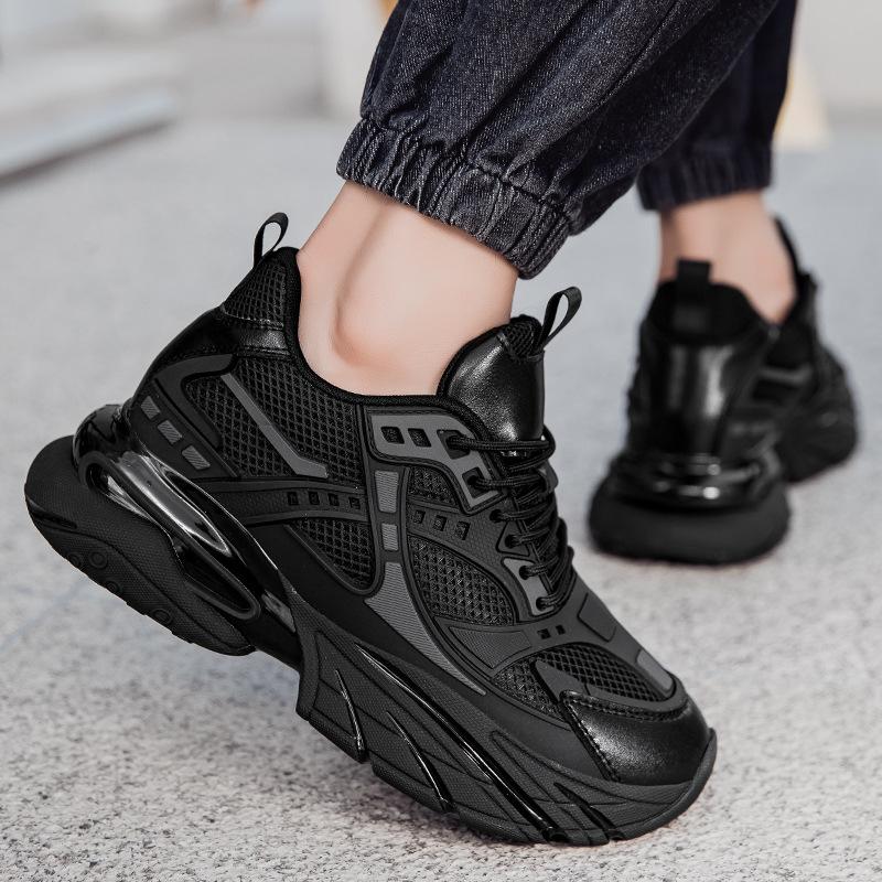 Увеличение роста 6,8 см спортивная обувь мужская обувь осень мальчики амортизация толстая подошва универсальные кроссовки для папы дышащие повседневные трендовые