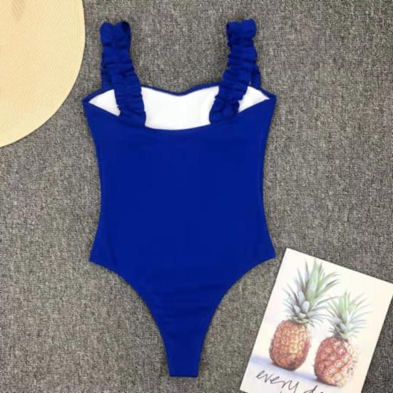 Great Lady Swimwear Comfortable Wireless One-piece Elastic Girl Swimsuit for Water Activity