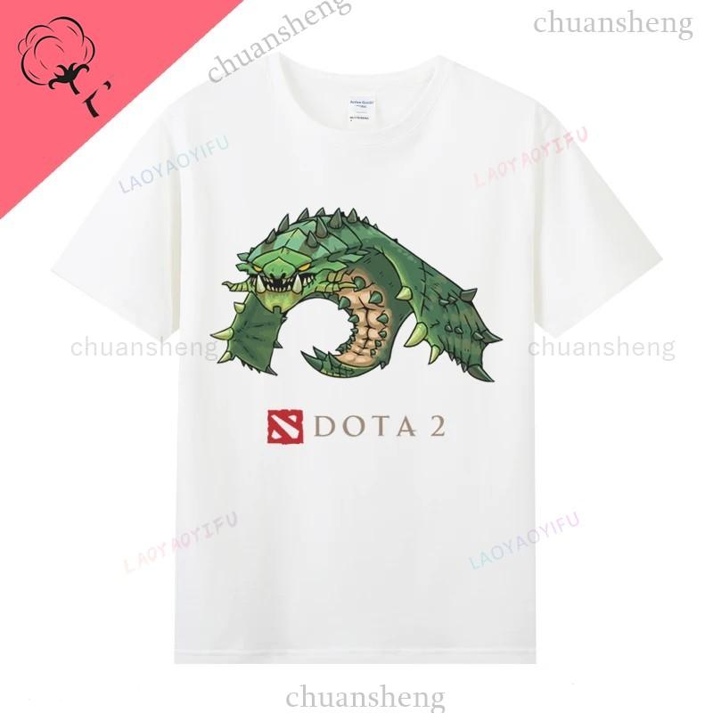 Игровая футболка Dota2 Футболка с принтом героя игры Топ Shadow Fiend Pudge Axe Slardar Sven Wraith King Cent Phoenix Унисекс Одежда