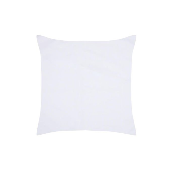 Taie D'oreiller - Elysee - Percale De Coton - 63 X 63 Cm - Blanc