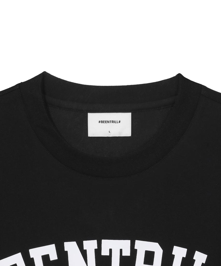 Футболка BEENTRILL с логотипом Bny Arch (черный)