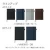 KOKUYO Note Cover Notebook Systemic Ring Note Compatible A5 Leather Style Black 50 Sheets No-V685B-D