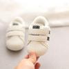 Зима Новые Корейский Стиль Новорожденные Девочки Мальчики Первые Шаги Детская Обувь Хлопок Мягкая Подошва Нескользящая Обувь 1-2 Года