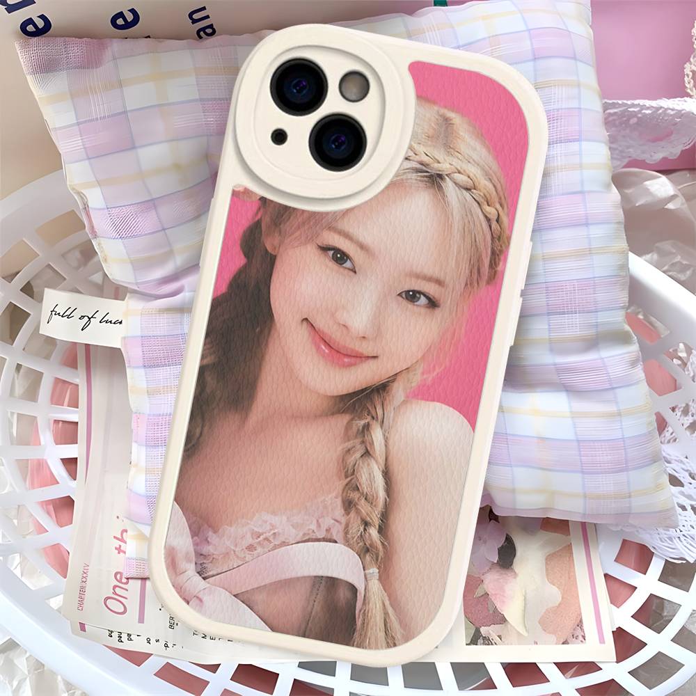 Kpop T-TwiceS Phone Case Hard Leather For IPhone 16 15 14 13 12 Mini 11 14 Pro Max Xs X Xr 7 8 Plus Fundas