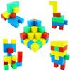 UiDor Magnetic Cube, 33mm Large 3D Puzzle, Building Blocks (32 Pieces)