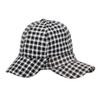 Осень-зима, мужская маленькая клетчатая кепка, бейсболка, женская шляпа от солнца, панама с хвостиком, кепка с козырьком, шляпа Snapback