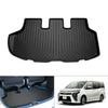 Mixsuper 3D Luggage Mat for Toyota Voxy 80 Series and Noah 80 Series and Late February 2014 Made of TPE Genuine and Rubber Type with Toyota Voxy 80