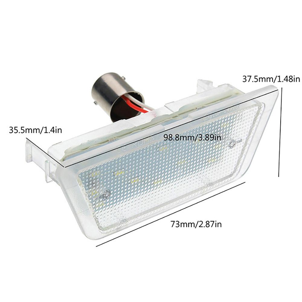 1x Светодиодный фонарь подсветки номерного знака 1224052 Для Opel Astra G Хэтчбек Седан 1998-2004