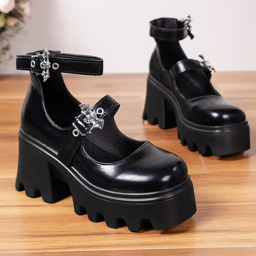 Women Pumps New Platform High Heels Japanese Style Vintage Lolita Shoes for Women Outdoor Fashion Sexy Pumps Zapatos De Mujer