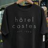 Промо-футболка Y2K Hotel Costes Paris Черная XL