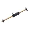 750mm 29 Inch Go Kart Rear Axle Assembly with Frame Fixing Bracket and Bolt Hub Flanges for ATV Off Road Vehicles Drift