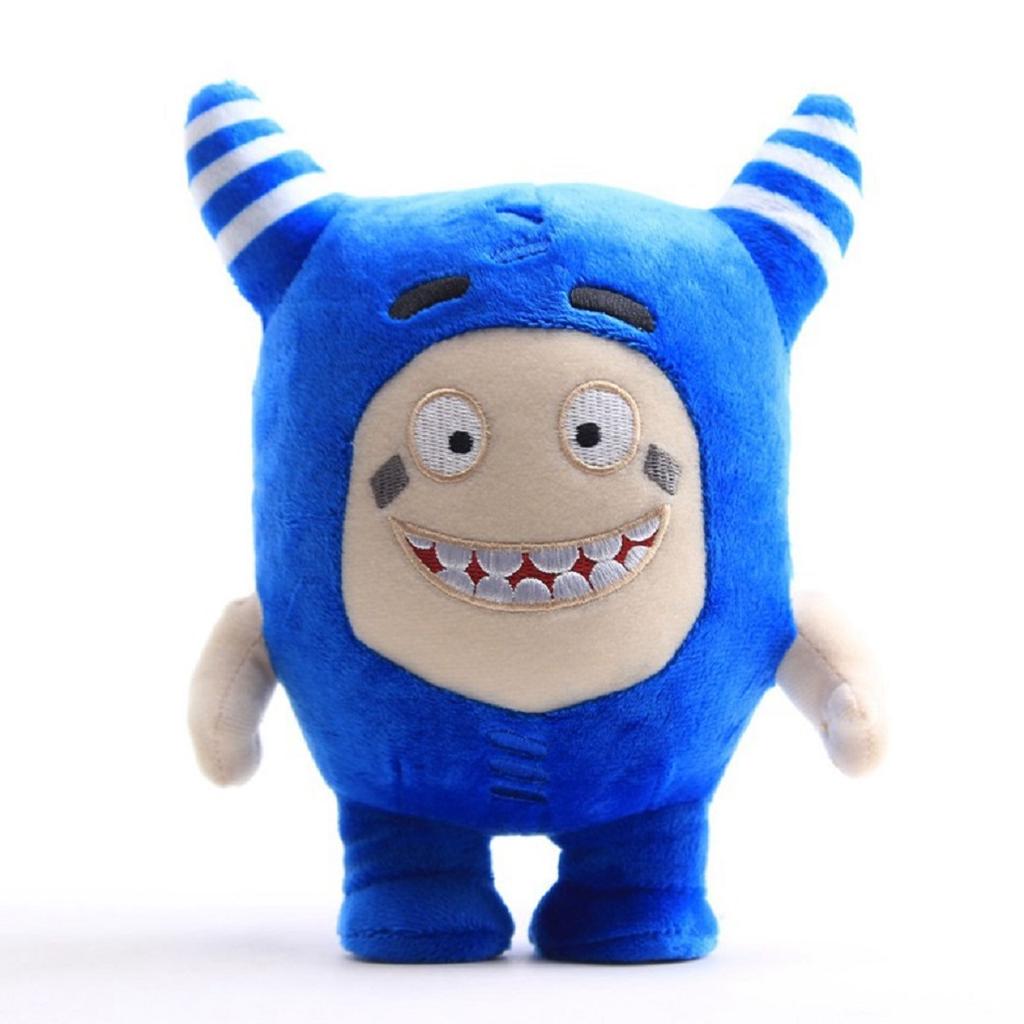 8 шт./Лот Oddbods Мультяшные Плюшевые Игрушки Мягкая Детская Игрушка Коллекция Детская Кукла Рождественский Подарок на День Рождения Украшение Дома 18 см-24 см