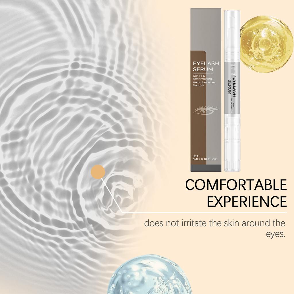 Удлиняющие ресницы Подкручивающие густые черные красивые длинные натуральные ресницы 3 мл