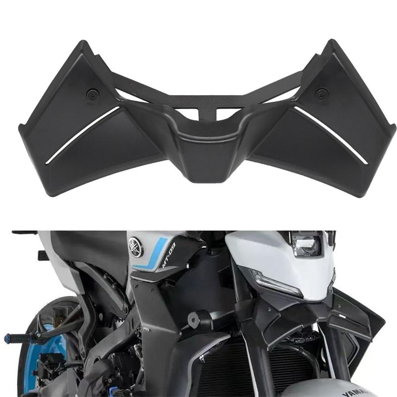 Для Yamaha Mt-09 Mt 09 Mt09 2024 2025 Мотоцикла Комплект Переднего Спойлера Downforce Naked Передние Спойлеры Крылышко Аэродинамическое Крыло