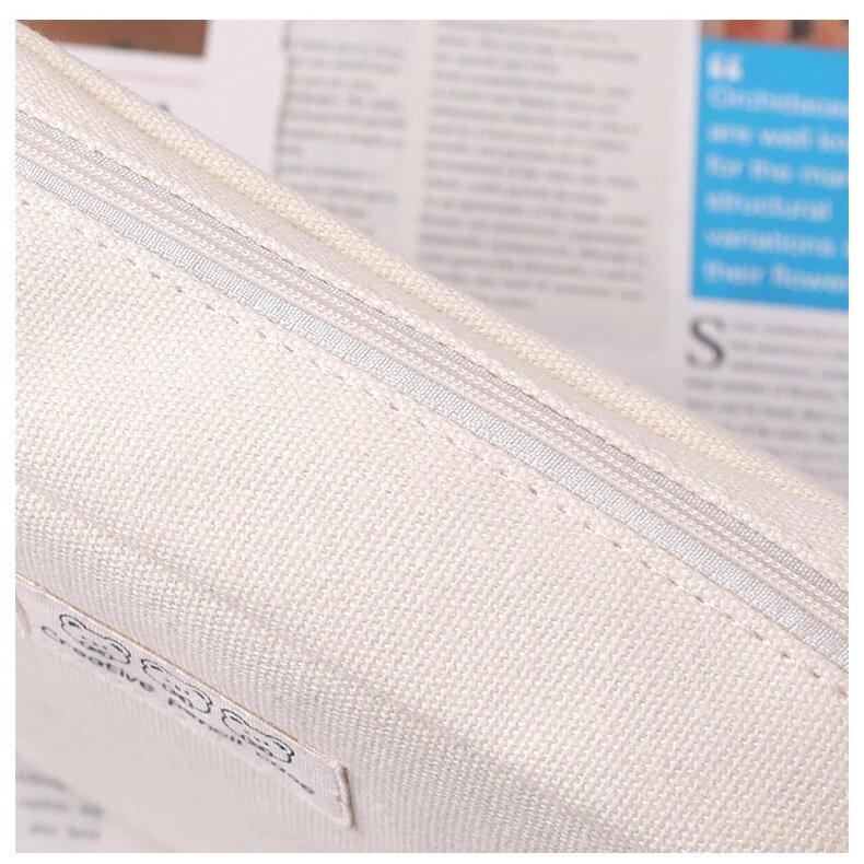 Сумка-карандаш большой емкости, канцелярский органайзер для карандашей, школьные канцелярские товары для девочек и мальчиков, чехол