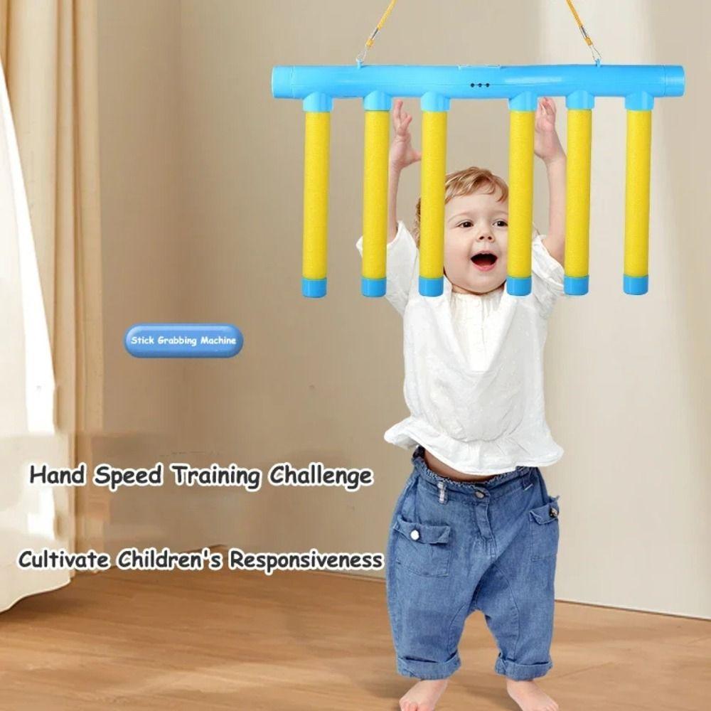 Quick Reaction Challenge Falling Sticks Game Exercise Prop Reaction Sticks Game Creative
